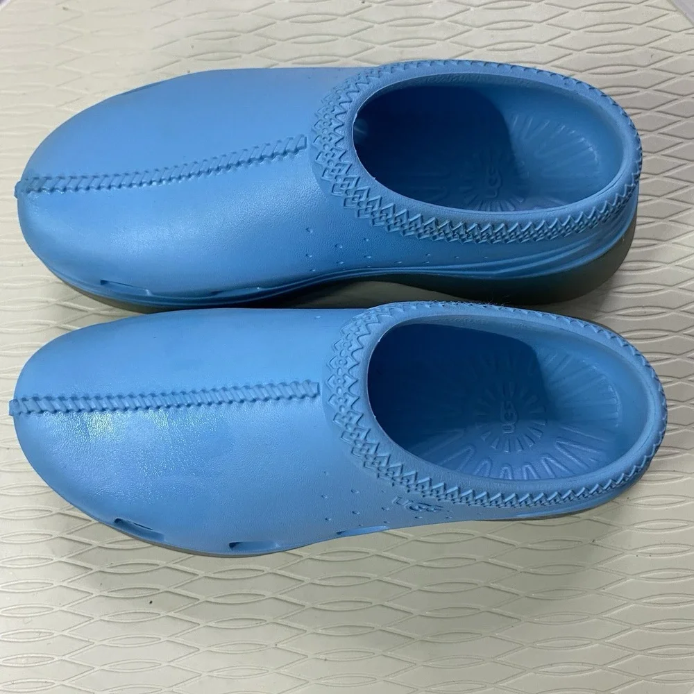 UGG Girls/boys size K2 Blue‎ Tasman sport slip ons Clogs. Wedge